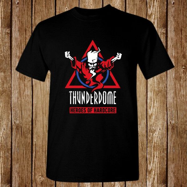 

thunderdome hardcore techno logo новый t-shirt размер s-5xl