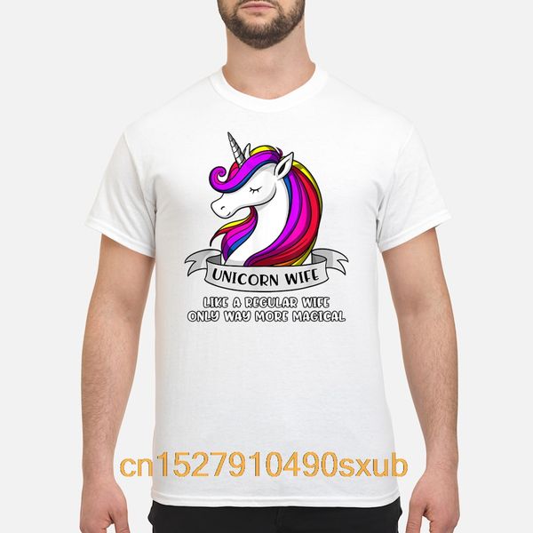 

unicorn wife like a regular wife only way more magical tshirt