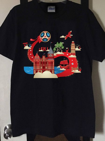 

2018 world russia host celebration mens graphic t shirt cup