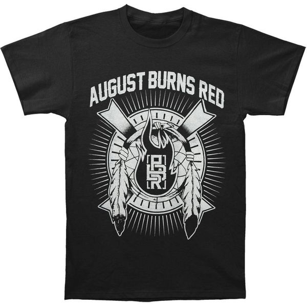 

august burns red men's eagle slim fit t-shirt blacknew t shirt spring summer