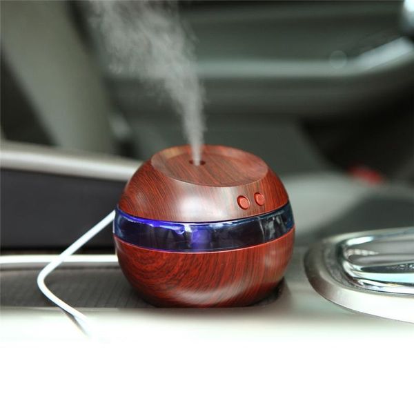 

wholesale 300ml usb ultrasonic humidifier aroma diffuser essential oil diffuser aromatherapy mist maker with blue led light ing