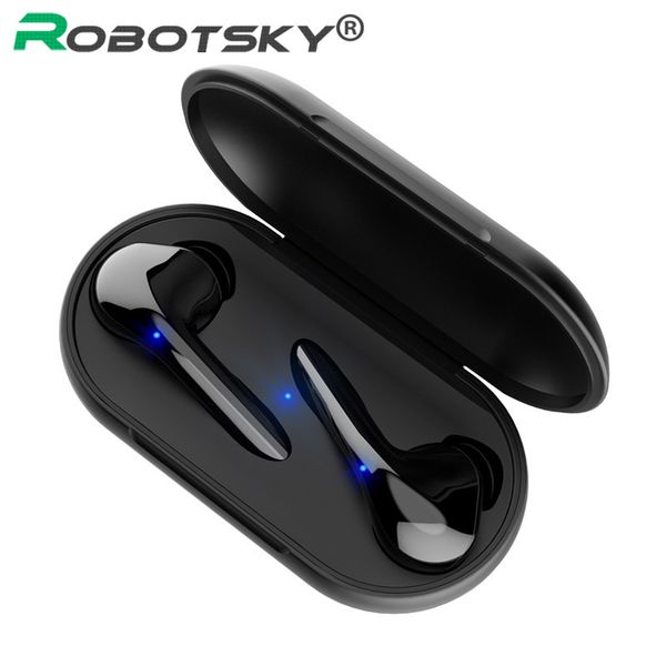 

v5.0 bluetooth earphone touch control sports headset true wireless bass sound for huawei