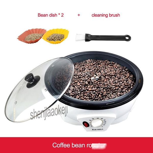 

commercial coffee bean baking machine coffee bean roaster machine non-stick pan home roasting mini baking tool 220-240v