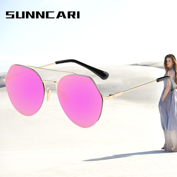 

sunglasses square cutting lens woman 2021 polygonal rimless anti uv sun glasses shades for women, White;black