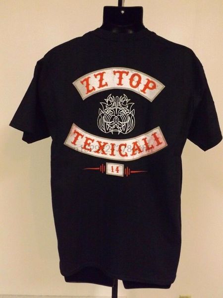 

новый zz top texicali тур размер m-l-2xl концертное футболку