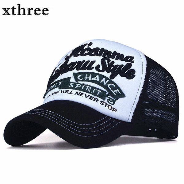 

xthree new 5 panels embroidery summer baseball cap casual mush cap men snapback hat for women casquette gorras, Blue;gray