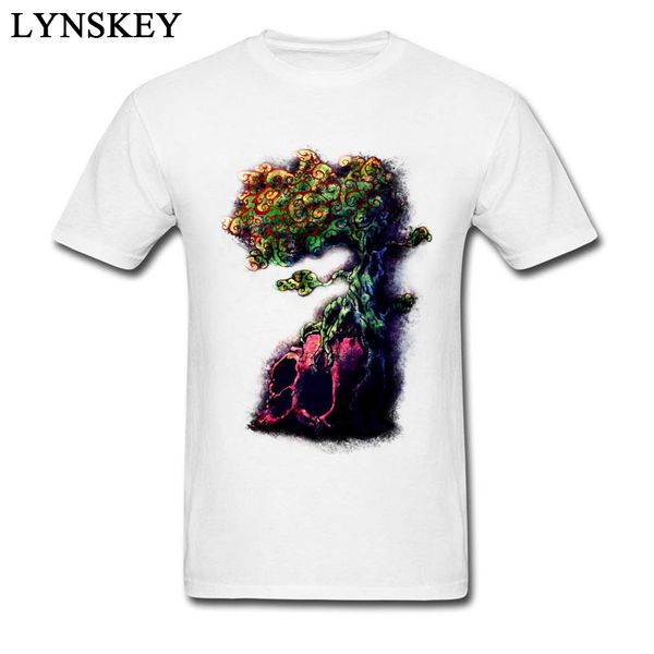 

day of the dead skull t shirt men's tree from skull fashion popular tees cool funny classic tshirts