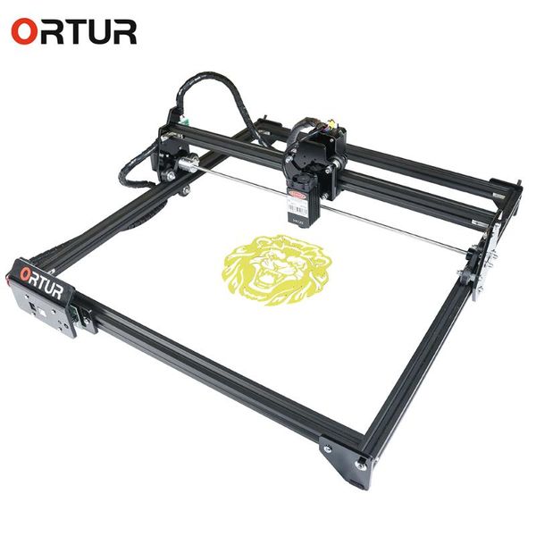 

ortur олм-2 7w / 15w / 20w mini desktop лазерная гравировка гравировка машины kit diy logo cutter carver оксид алюминия гравюра по металлу