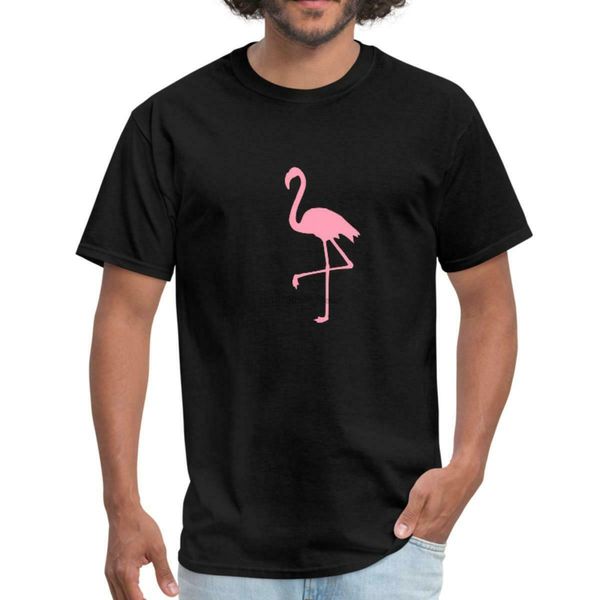 

flamingo long-legged bird men's t-shirt