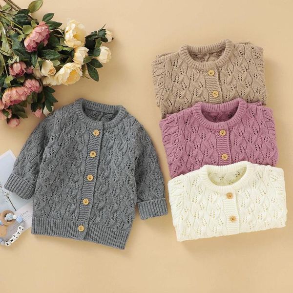 

christmas clothes kids newborn infant baby girl boy winter jacket warm button coat knit outwear sweater toddler baby outfits, Blue;gray