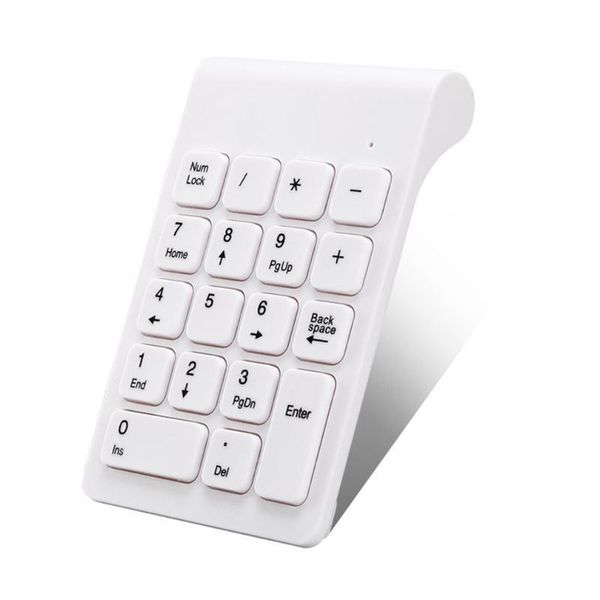 

small-size 2.4ghz wireless numeric keypad numpad 18 keys digital keyboard for accounting teller lapnotebook tablets