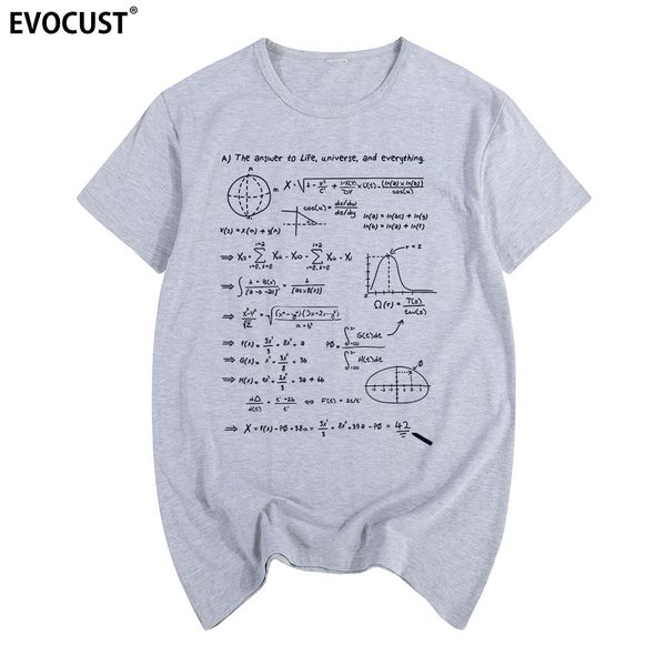 

the answer to life the universe and everything summer print t-shirt cotton men t shirt new women tee funny fashion fitness