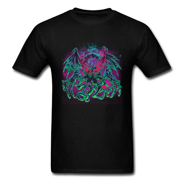 

mens fashion tshirt 2017 cosmic horror cthulhu men's monster t-shirt mens dress own t shirt online christmas promotion tees