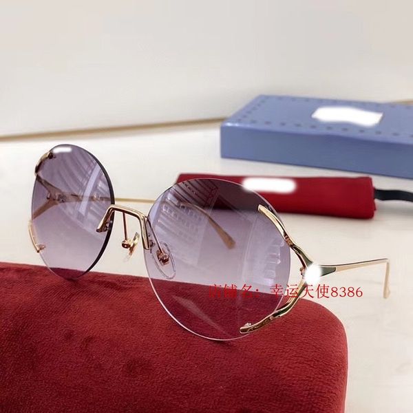 

sunglasses xz700515 high-end round frame personalized 2021 female little red book net street pography, White;black