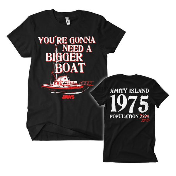 

official jaws movie gonna need a bigger boat t-shirt