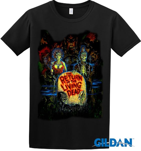 

the return of the living dead horror printed t shirt fashion regular size