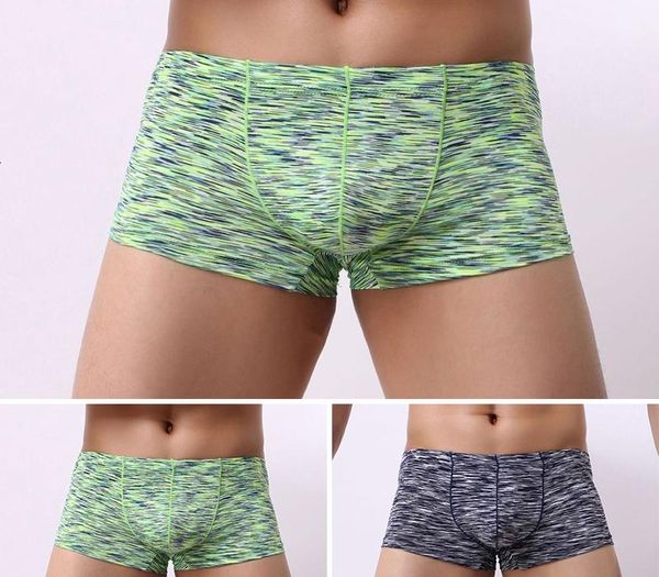 

мужчины белье боксер хлопка bulge мешок середина талии дышащий sexy обжалование мужской трусы intimates new comfortable99, Black;white