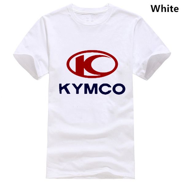 

мода classics kymco logo мужская майка cotton printed короткие рукава смешной graphic tee shirt round