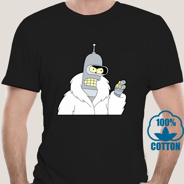 

1760d men t shirt bender t-shirt black fur coat tshirts women t-shirt