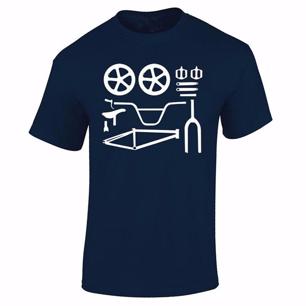 

2018 summer style fashion men t shirt o neck solid short sleeve mes bmx biker parts sale s tee shirts