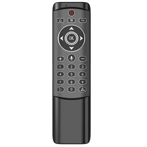 

remote controlers l8star voice air mouse wireless 2.4g universal control with microphone ir learning gyroscope for x96 max android tv box
