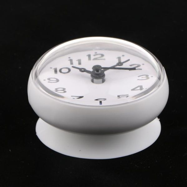 

wall clocks mini bathroom shower clock time watch waterproof with suction cup