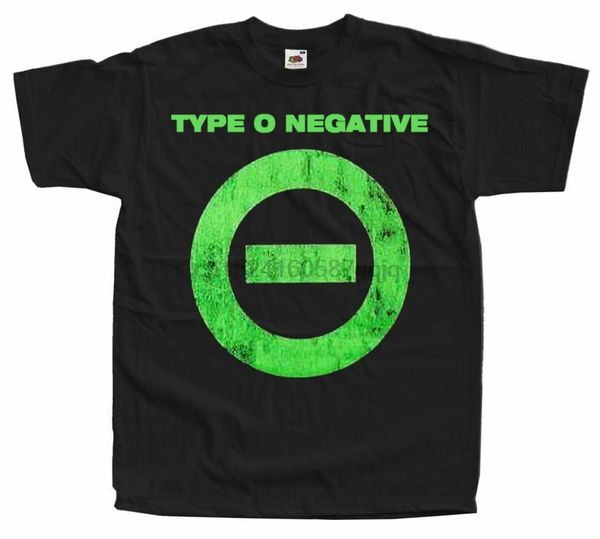 

type o negative logo t shirt black all sizes s - 5xl