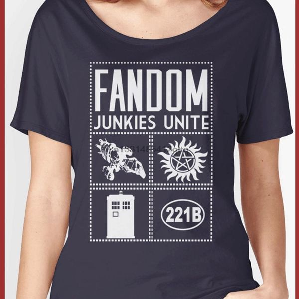 

fandom женщин relaxed fit футболка