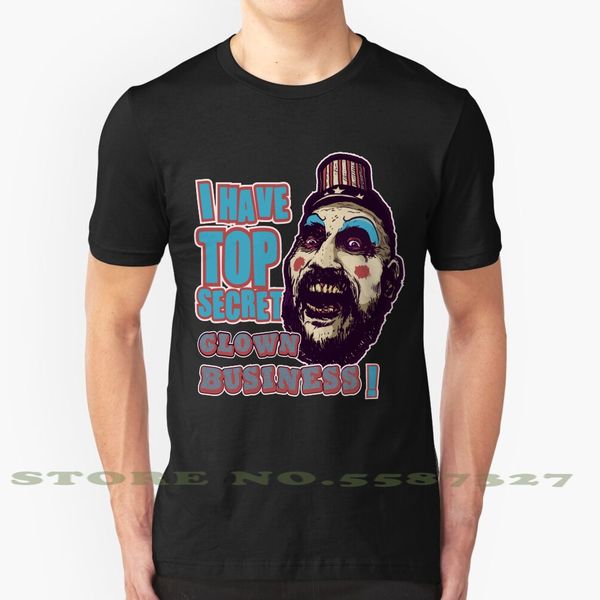 

secret clown business fashion vintage tshirt t shirts clown business secret spaulding captain 1000 rejects sid haig