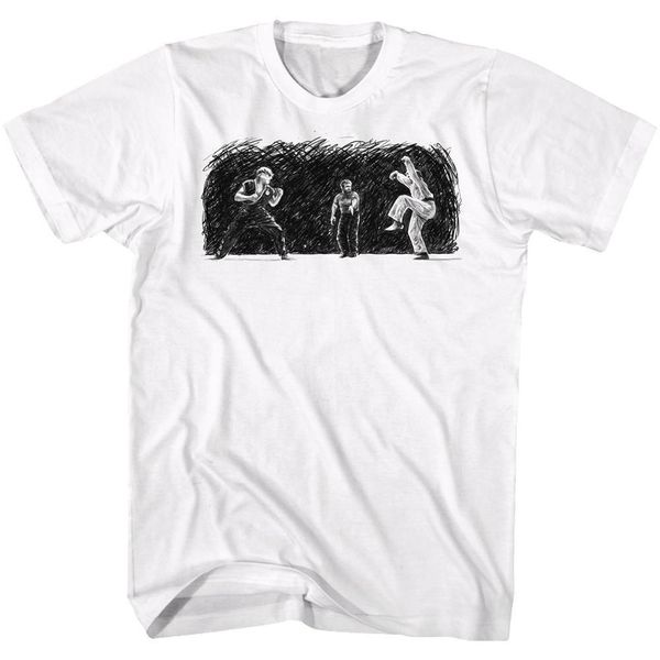 

karate kid men's short sleeve t-shirt white crane cool casual pride t shirt men new fashion tshirt ing