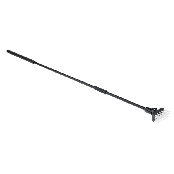 

aquarium cleaning brush fish tank glass algae remover long alloy handle tool