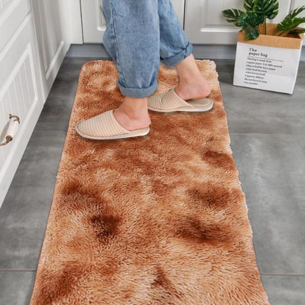 

bedroom living room fluffy rugs floor carpet shaggy warm mat l home decoration anti-skid multicolored polyester fiber