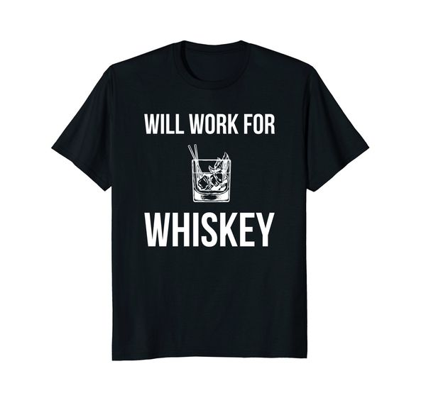 

2019 мода горячих продаж будут работать для виски t-shirt подарков футболки