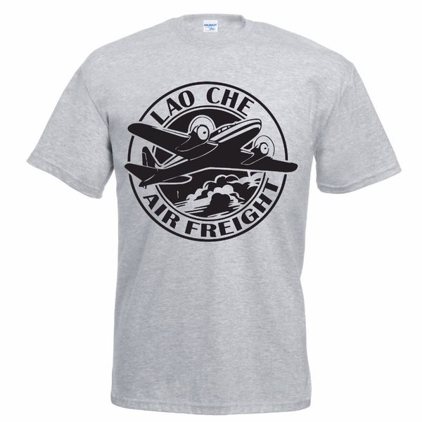 

2019 new fashion t-shirt men clothing air freight inspired tee shirt shanghai airport aeroplanes cargo plane lao che