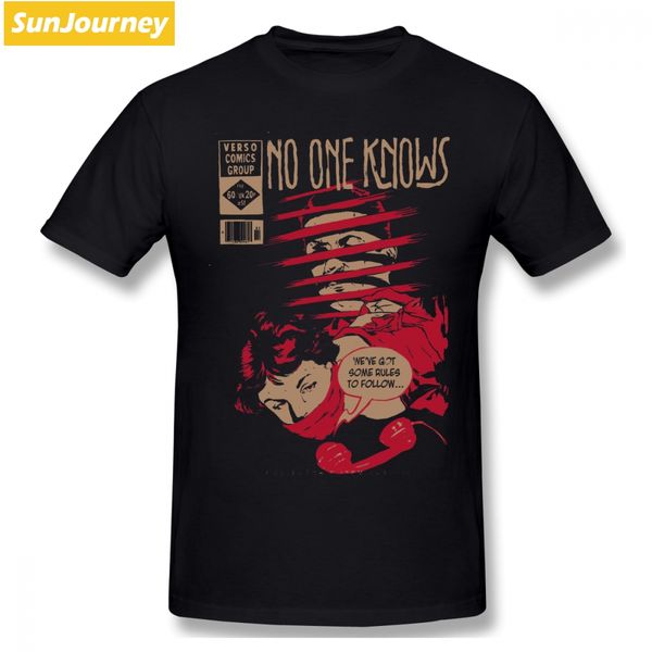 

vintage film no one knows men t shirt popular party 4xl 5xl 6xl cotton crewneck short sleeve funny t shirts