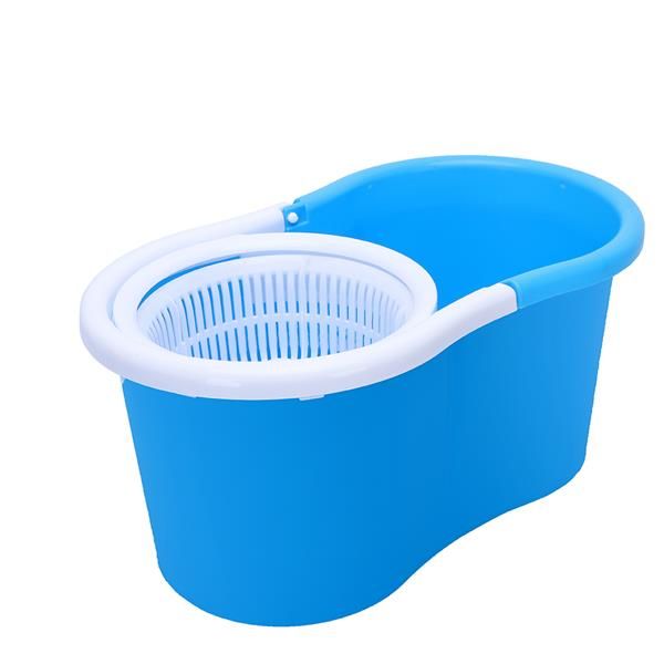 

360° degree rotary head stretchable ultra slim mop with bucket & dual mop heads wet and dry mop suitable for floors cleaning