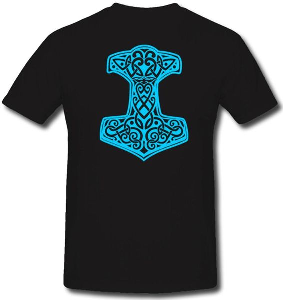 

2019 fashion summer style thorshammer hammer odins sohn - t shirt tee shirt