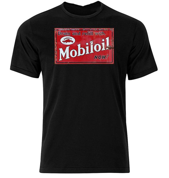 

mobiloil - graphic cotton t shirt short & long sleeve basic models tee shirt
