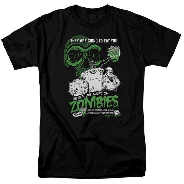 

aqua teen hunger force zombies t-shirt fashion tee shirt