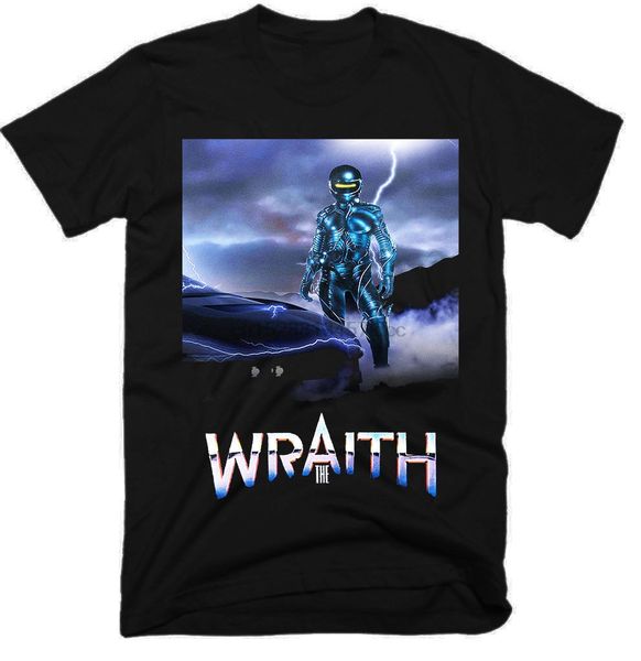 

the wraith movie mens tshirts fitness clothing t shirt cool logo t shirts 100% cotton t-shirt big size men