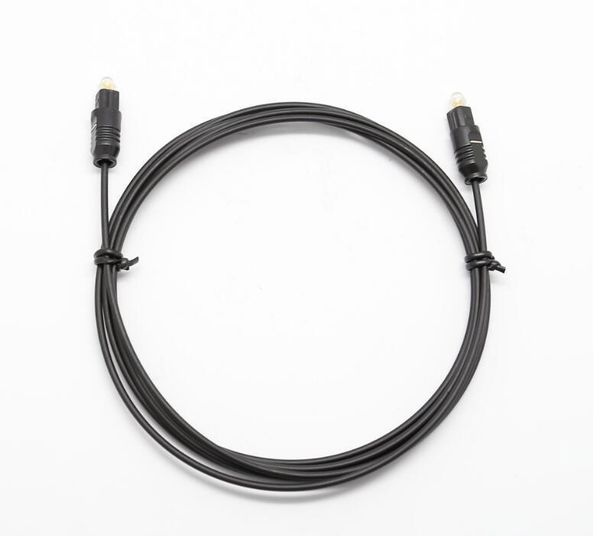 

3ft 1m digital optical optic fiber toslink audio cable od2.2mm black