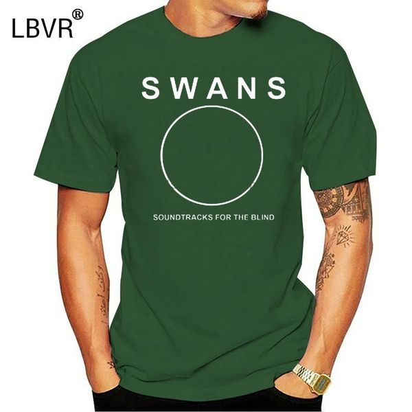 

swans rock band legend album logo men black t shirt size s - 3xl grey funny tee kg-485, White;black