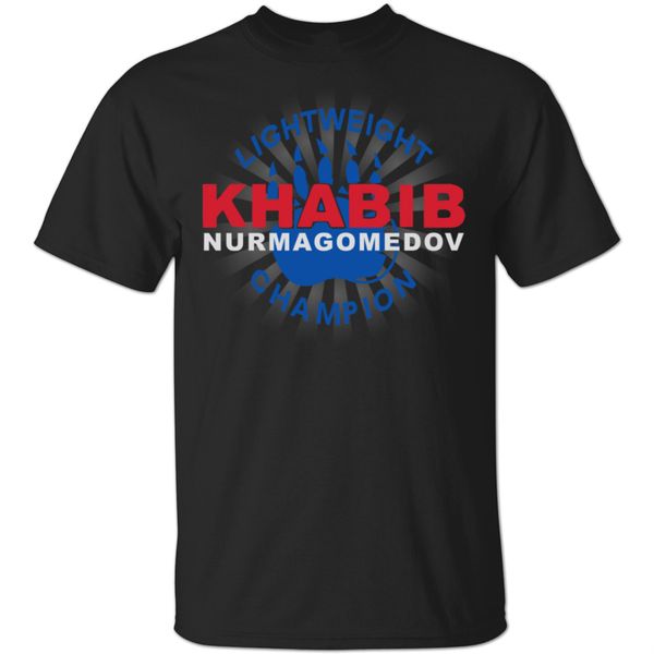 

the eagle khabib nurmagomedov bear claw graphic t-shirt black men-women