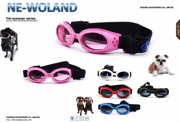 

pet goggle anti-uv, anti-fog,dust proof,sand proof, pet goggle, White;black