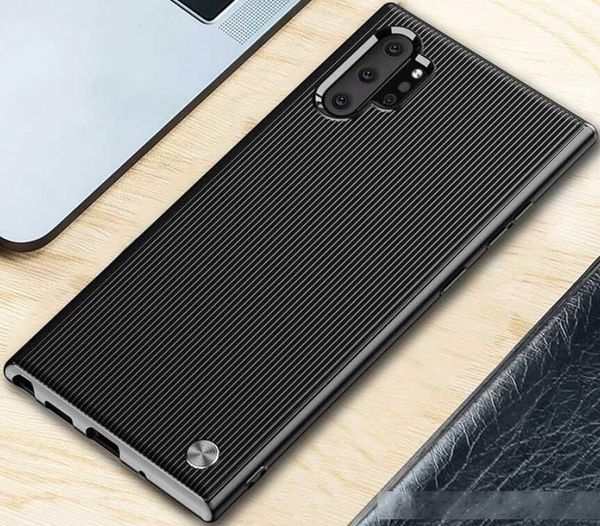 

phone case for samsung galaxy note 10 s10 for iphone 11 pro max 8 7 6 luxury phone case texture tpu anti-shock