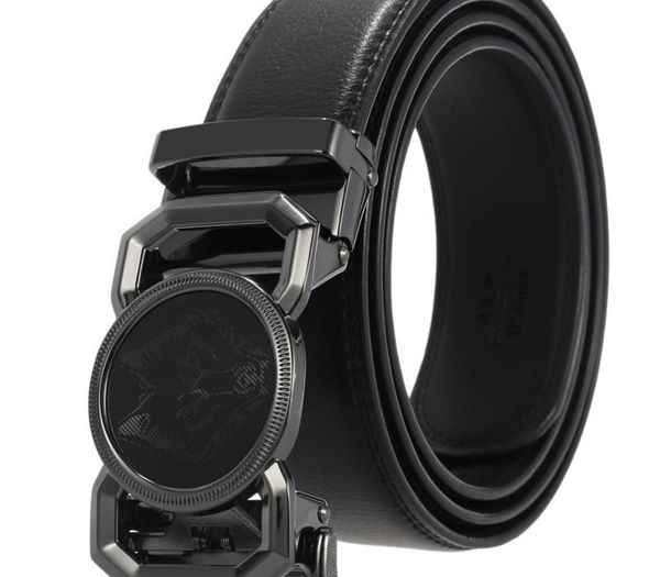 

new selling men belt fashion alloy automatic buckle belt business affairs casual decoration men's belts, Black;brown