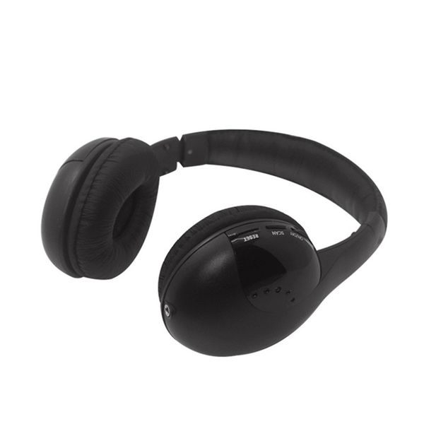 

5pcs selling 5 in 1 hi-fi wireless earphone headphone for fm radio mp3 cd pc tv