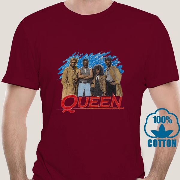 

0488d vintage queen a kind of magic 1986 tour concert wembley небуорт uk t-shirt