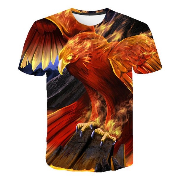

animal printed summer for 3d print shirts anime plus size aesthetic men clothing