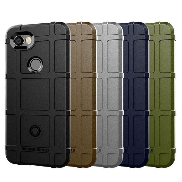 

full coverage shockproof soft silicone case armor matte cover anti knock shell for google pixel 3 lite heavy duty army style